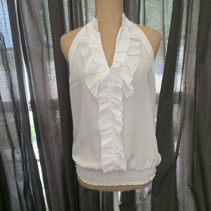 White tank blouse